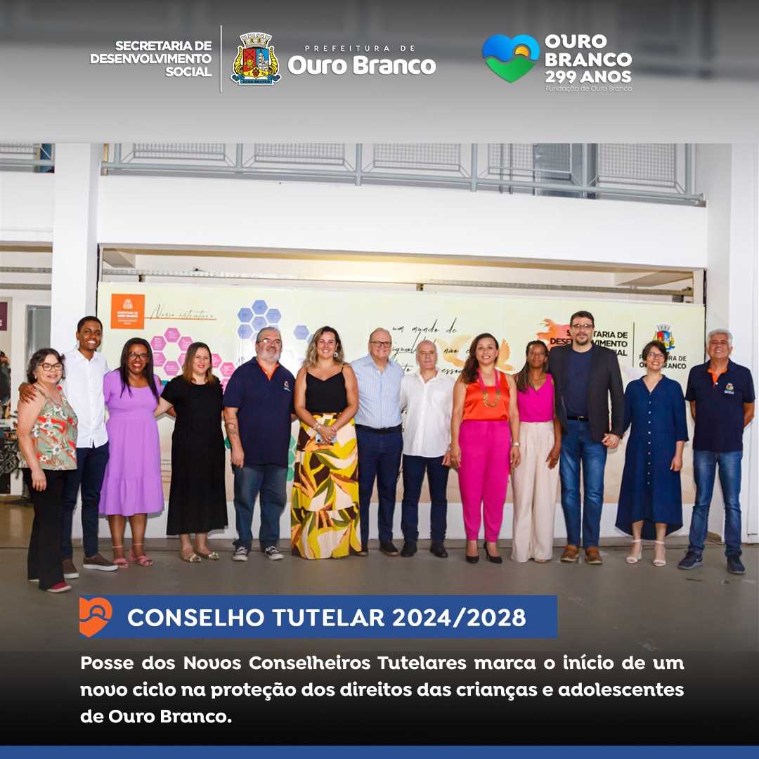 Prefeitura Municipal De Ouro Branco Novos Membros Do Conselho Tutelar